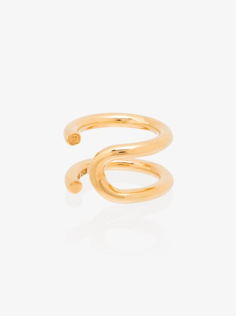 Gold Vermeil U Turn Ring