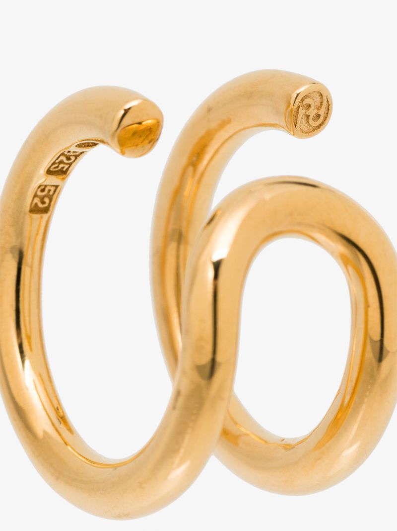 Gold Vermeil U Turn Ring