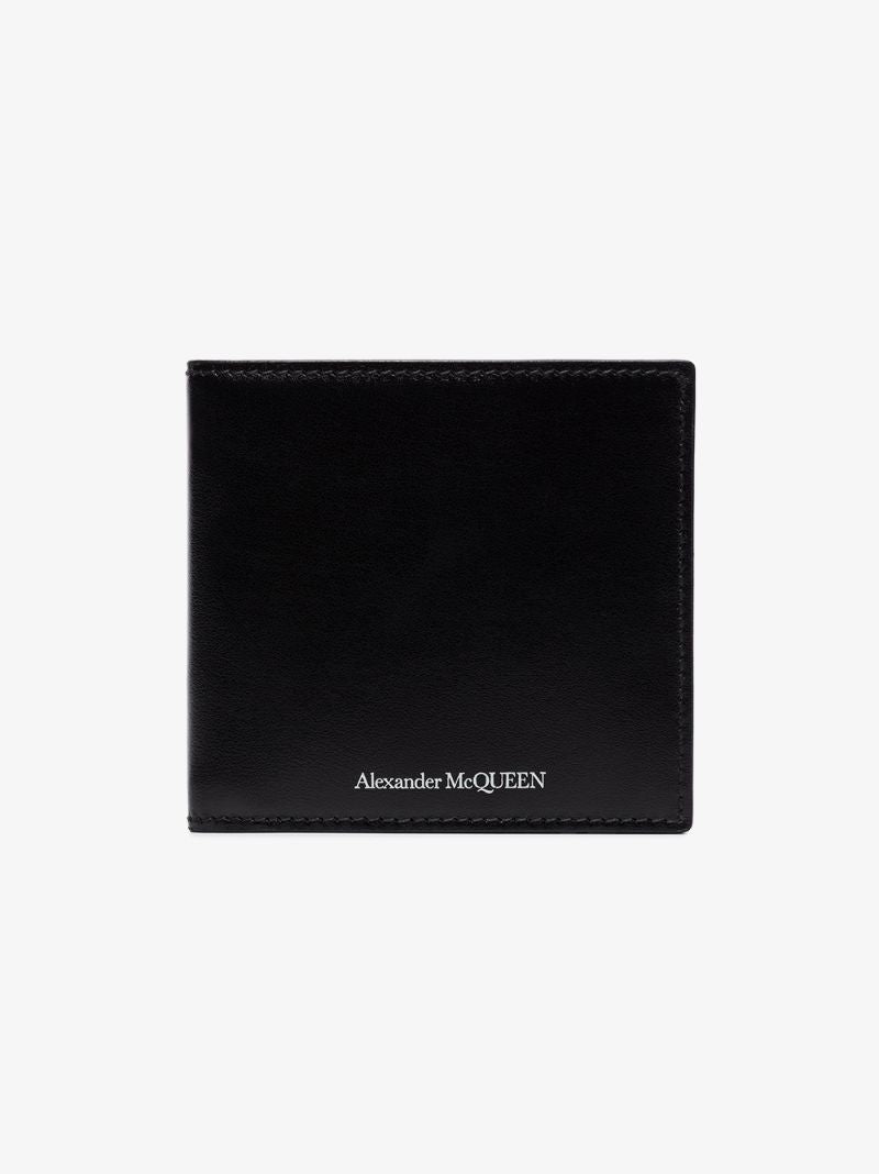 Black Bifold Leather Wallet