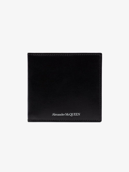 Black Bifold Leather Wallet