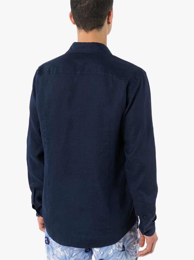 Giles Linen Long Sleeve Shirt