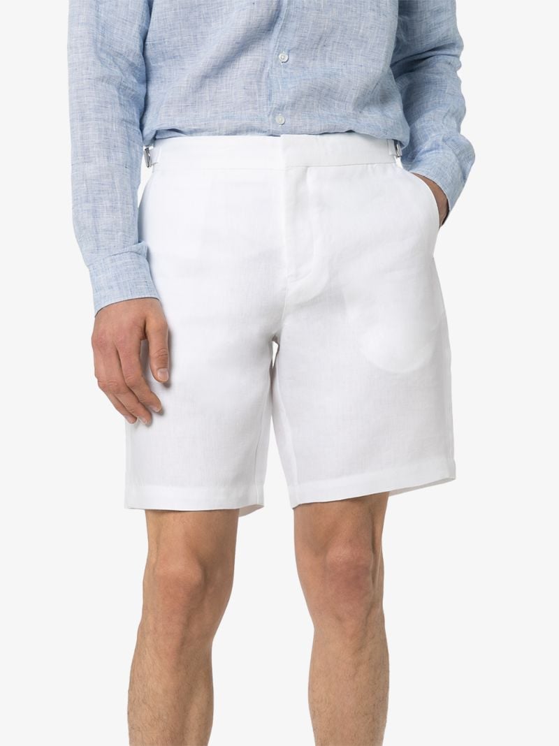 Norwich Linen Bermuda Shorts