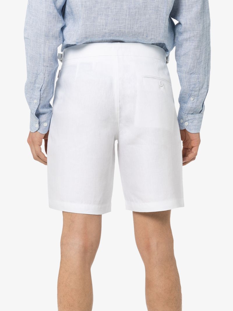 Norwich Linen Bermuda Shorts