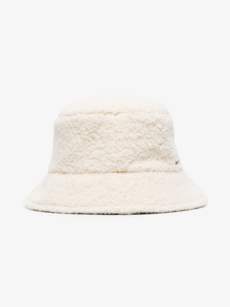 White Denji Bucket Hat