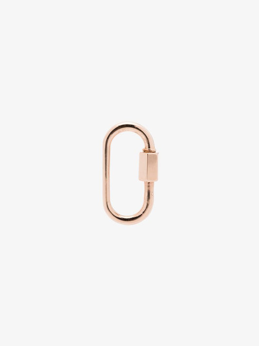 14k Rose Gold Medium Lock Pendant
