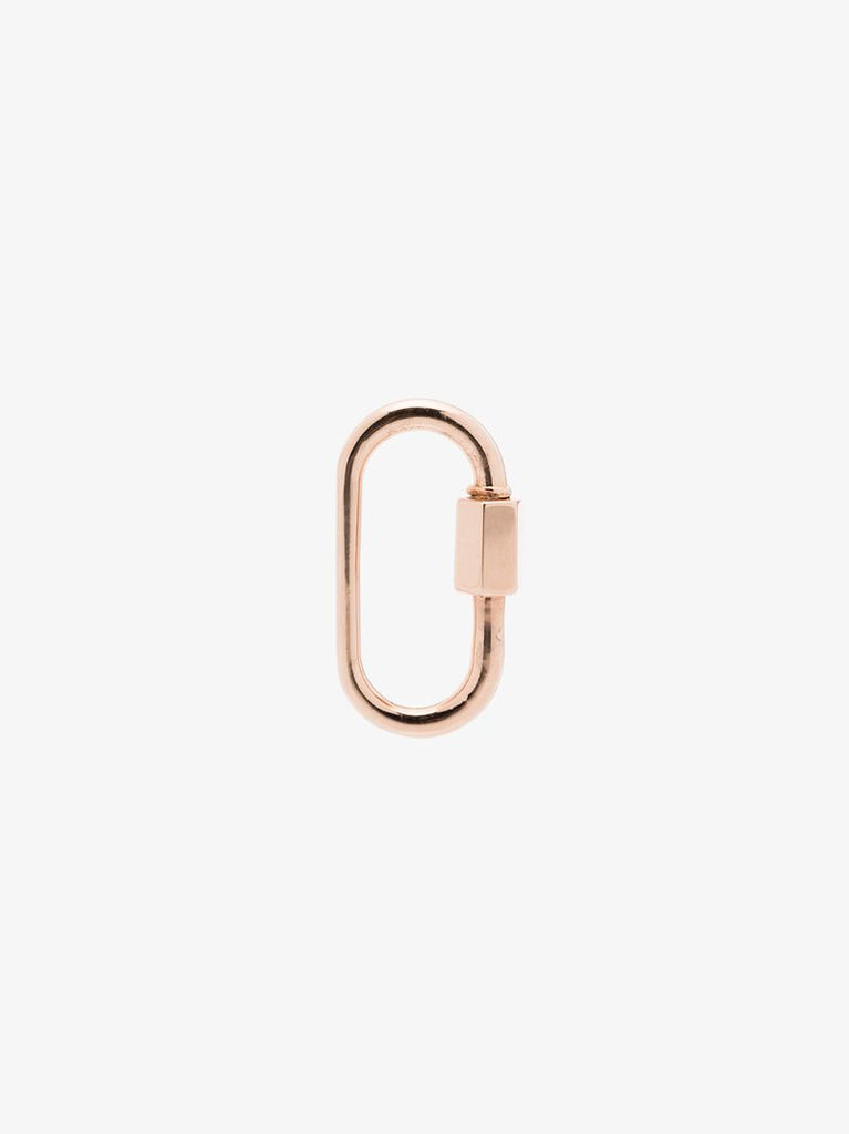 14k Rose Gold Medium Lock Pendant