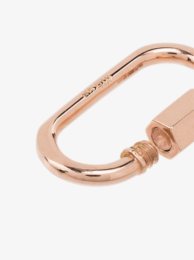 14k Rose Gold Medium Lock Pendant