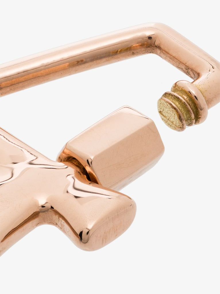 14k Rose Gold 4 Lock Charm