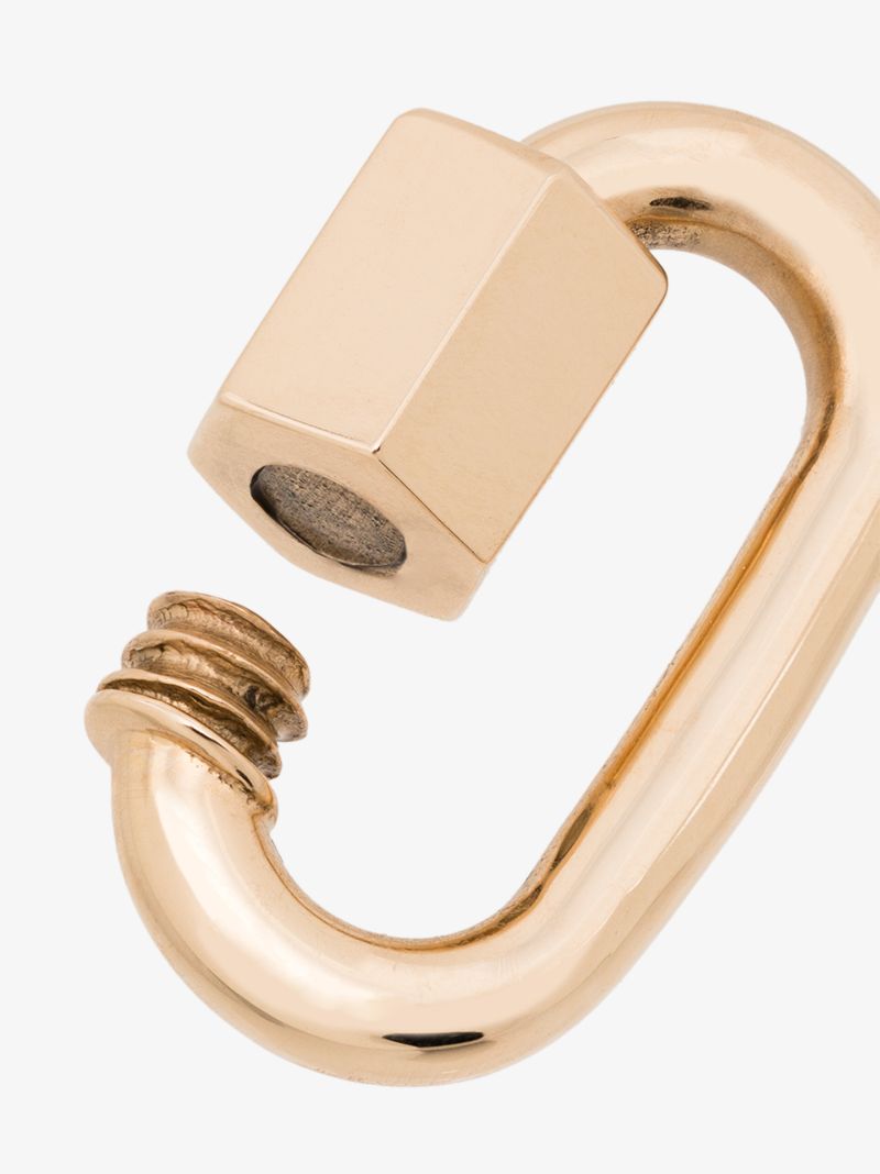 14k Yellow Gold Chubby Medium Lock Pendant