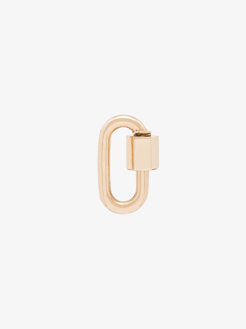 14k Yellow Gold Chubby Medium Lock Pendant