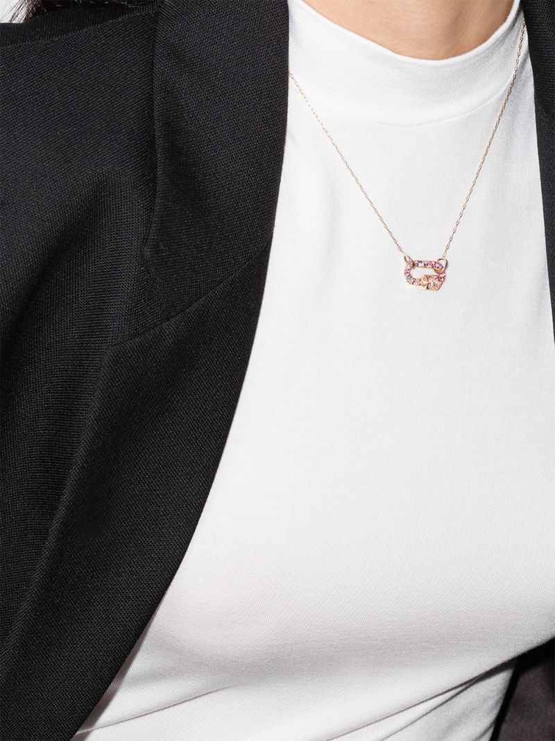 14k Yellow Gold Allstone Chubby Babylock Charm