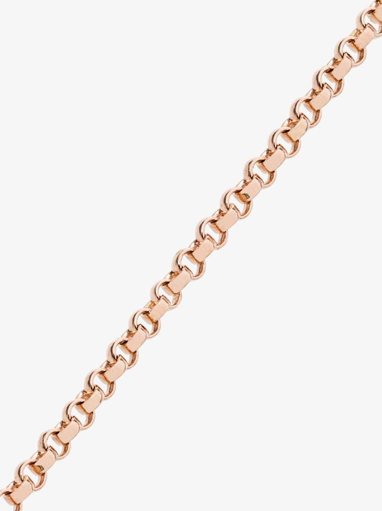 14k Rose Gold Rolo Chain 6 Inch Bracelet