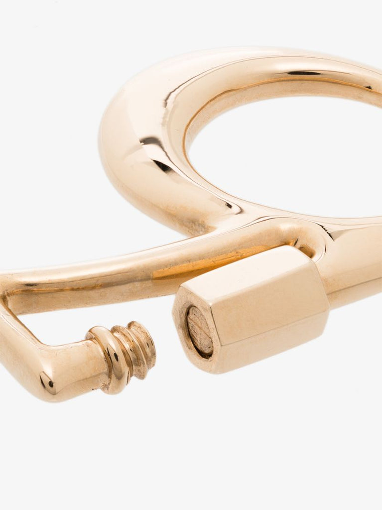 14k Yellow Gold 6 Lock Charm