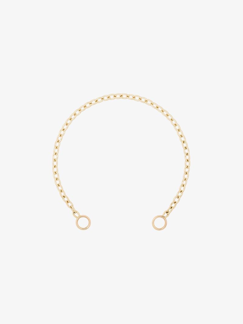 14k Yellow Gold Pulley Chain 6.5 Inch Bracelet
