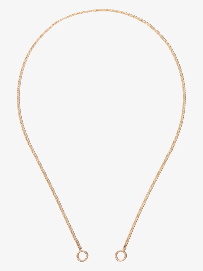 14k Yellow Gold Not So Heavy Curb Chain 16 Inch Necklace