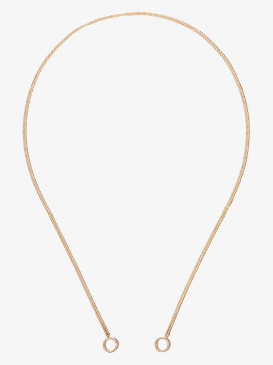 14k Yellow Gold Not So Heavy Curb Chain 16 Inch Necklace