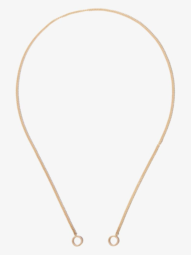 14k Yellow Gold Not So Heavy Curb Chain 16 Inch Necklace