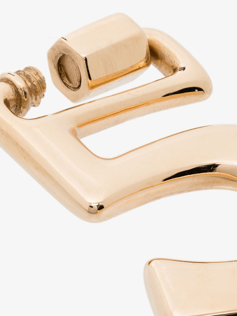 14k Yellow Gold 5 Number Charm