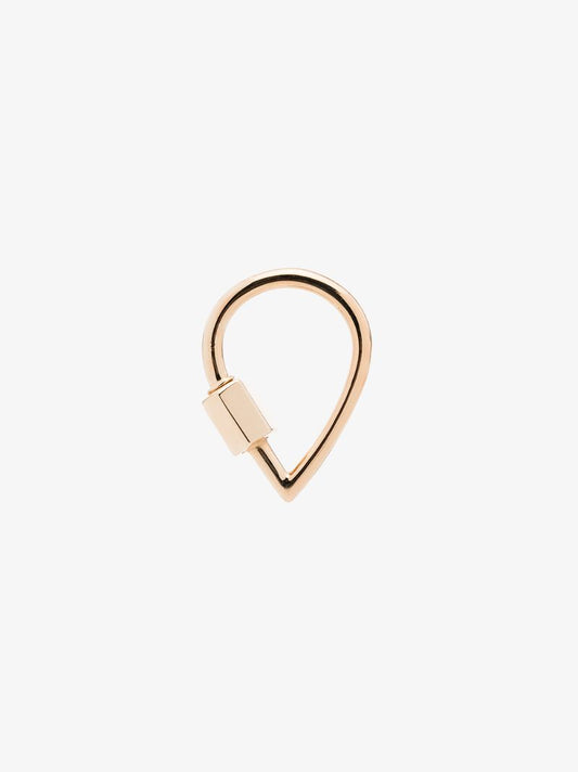 14k Yellow Gold Droplock Pendant