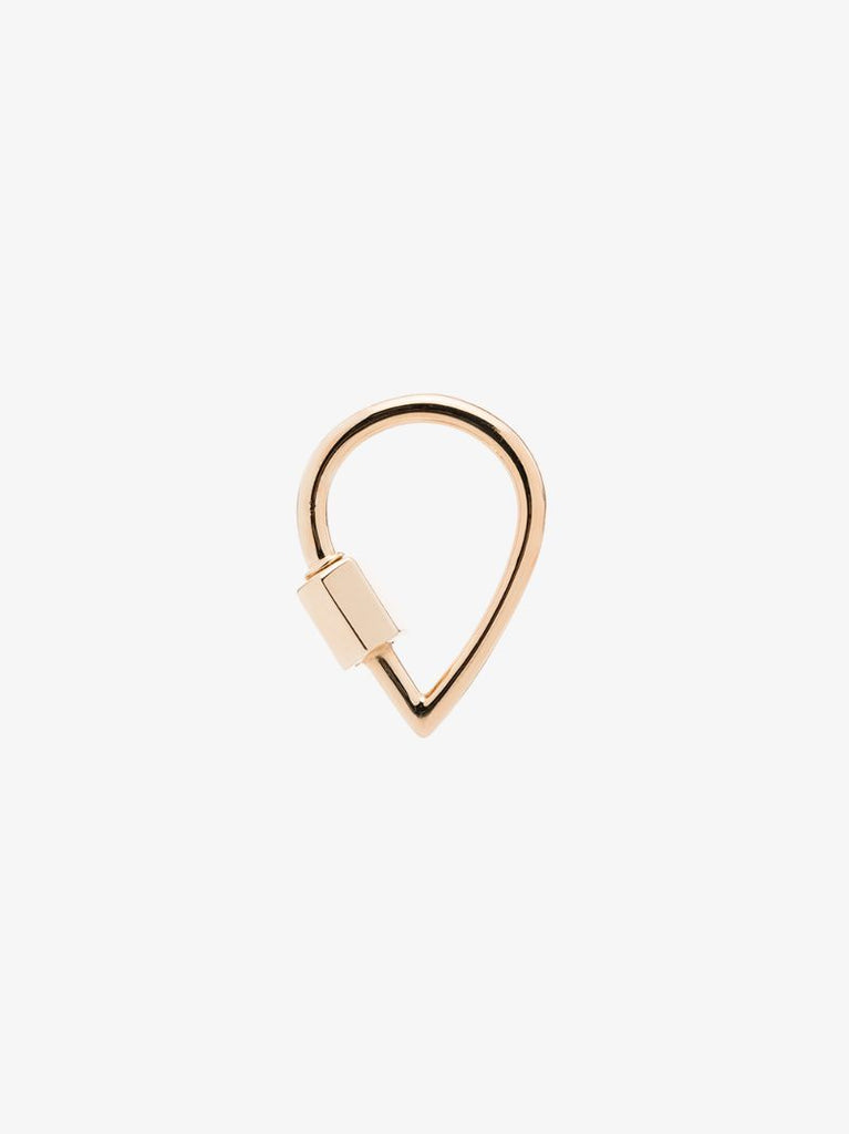 14k Yellow Gold Droplock Pendant