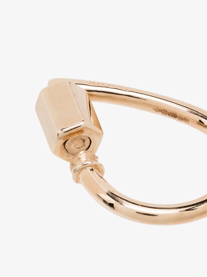 14k Yellow Gold Droplock Pendant