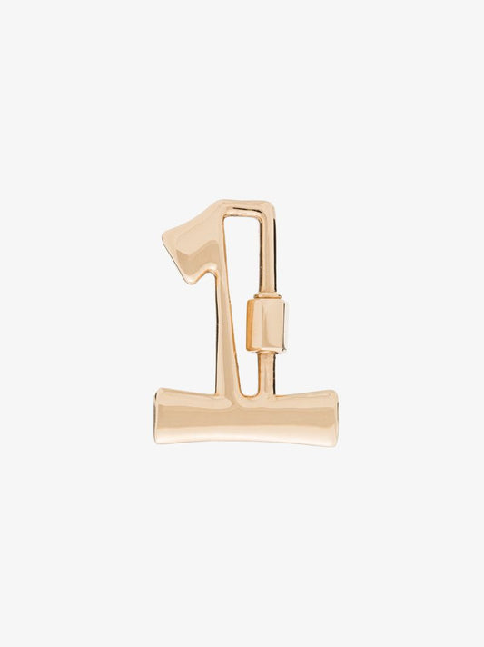 14k Yellow Gold 1 Lock Charm