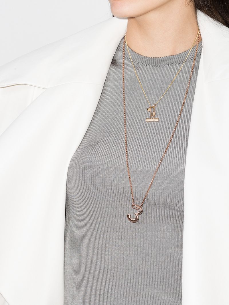 14k Yellow Gold 1 Lock Charm