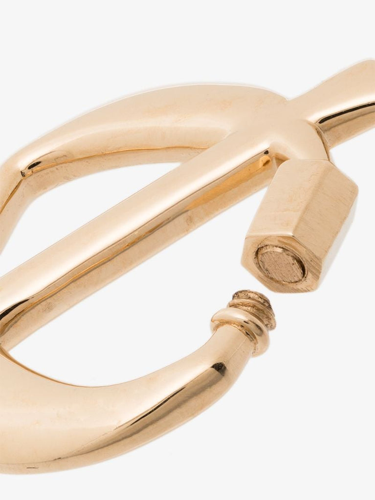 14k Yellow Gold 0 Lock Charm