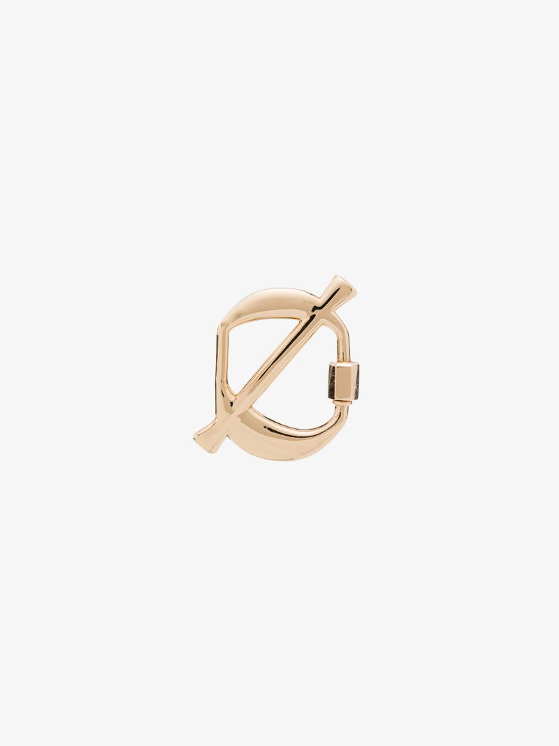 14k Yellow Gold 0 Lock Charm