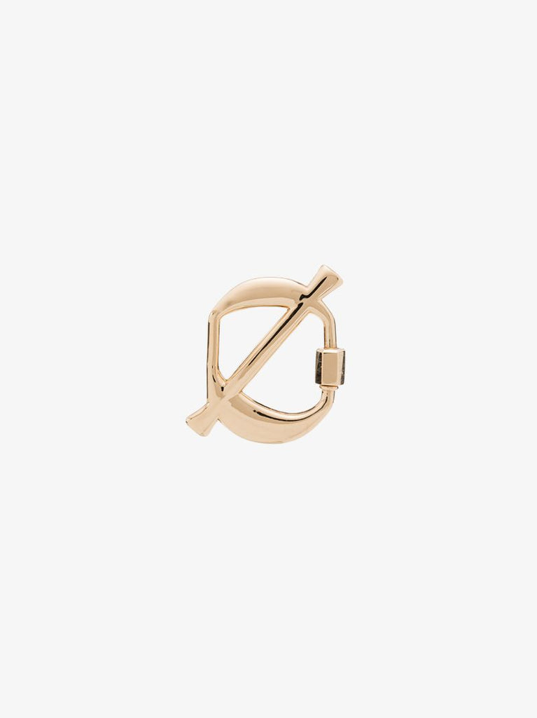 14k Yellow Gold 0 Lock Charm