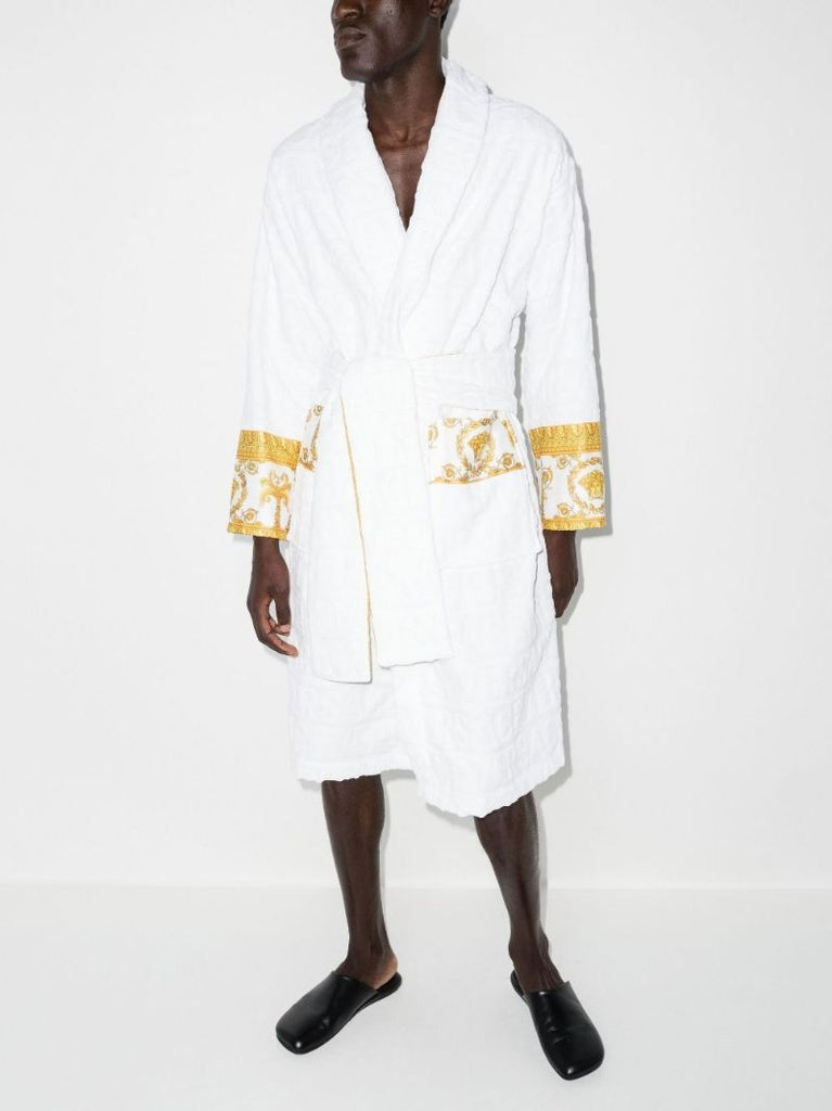Logo Cotton Robe