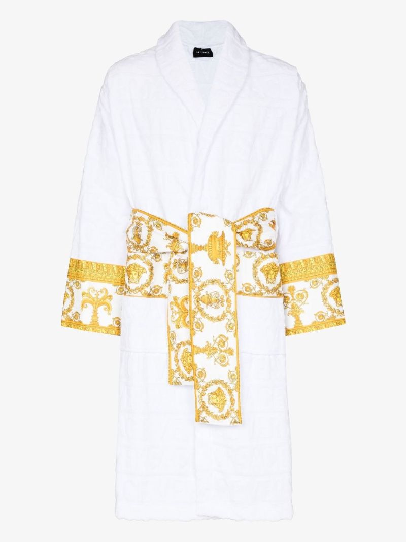 Logo Cotton Robe