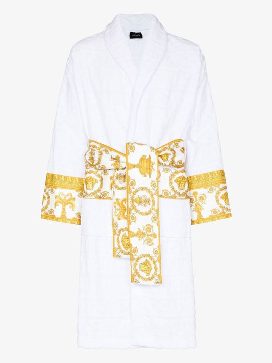 Logo Cotton Robe