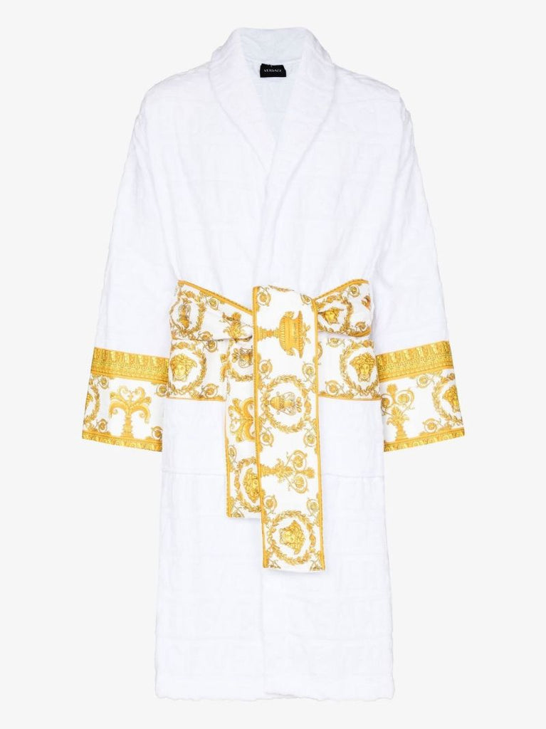 Logo Cotton Robe