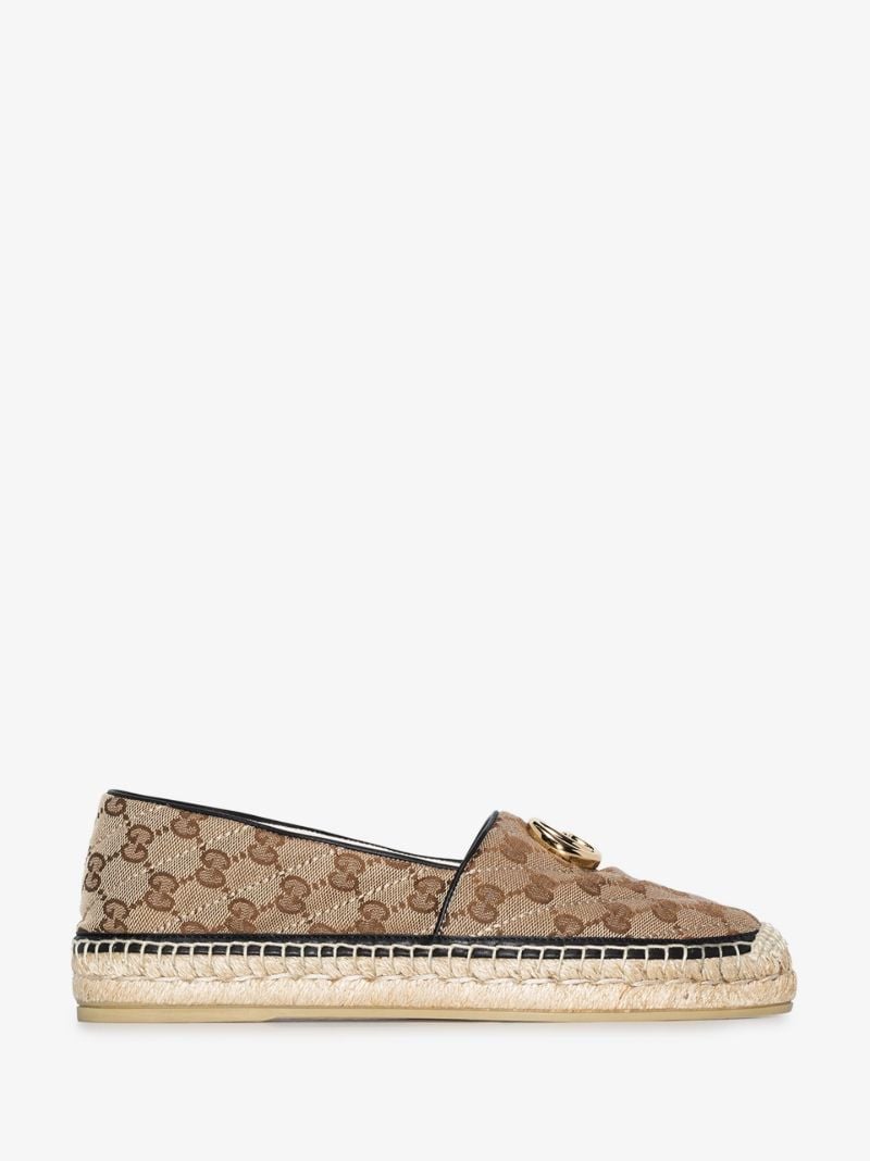 Brown Pilar Gg Supreme Espadrilles