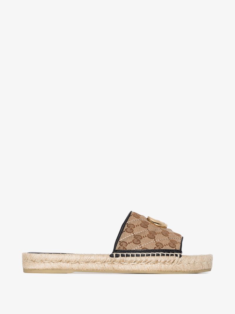 Brown Pilar Gg Supreme Espadrilles