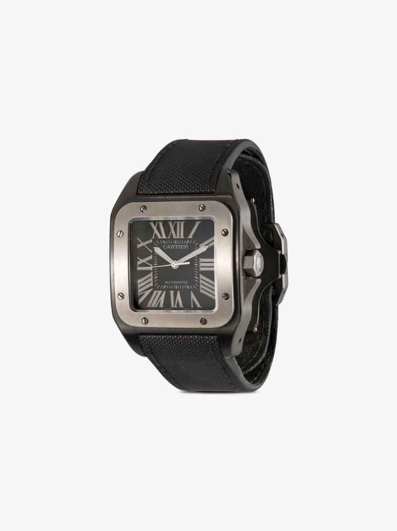 Customised Cartier Santos 100 Watch