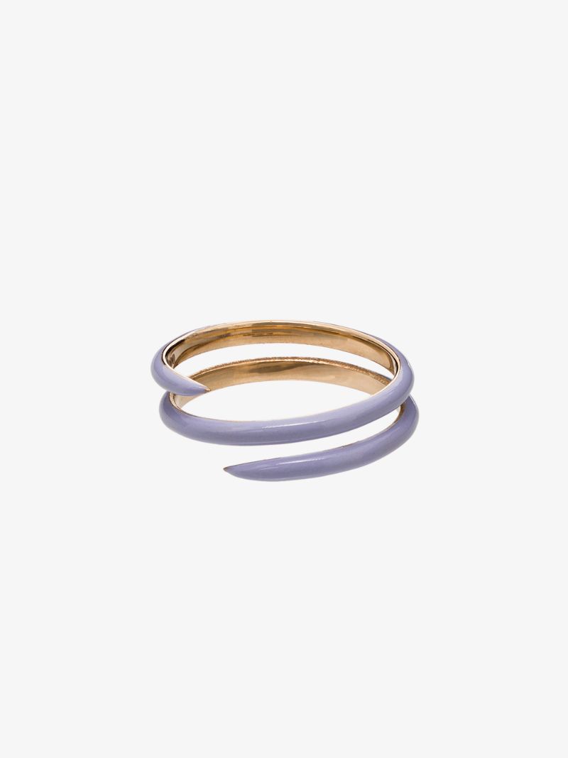 14k Yellow Gold Coil Ring
