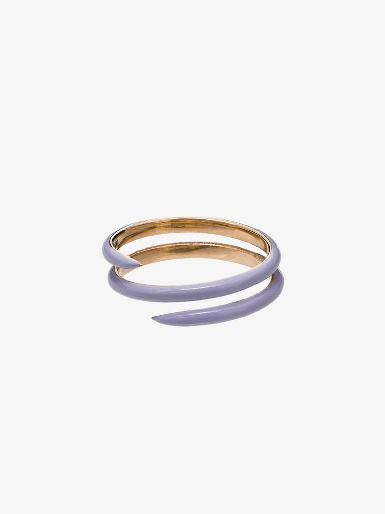 14k Yellow Gold Coil Ring
