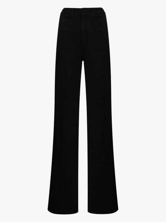 High Waist Straight Leg Jeans