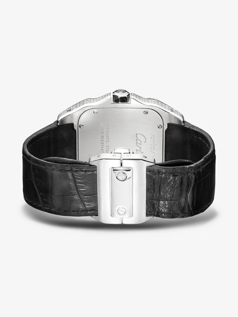 X 777 Pre-owned Santos 100 Xl Watch