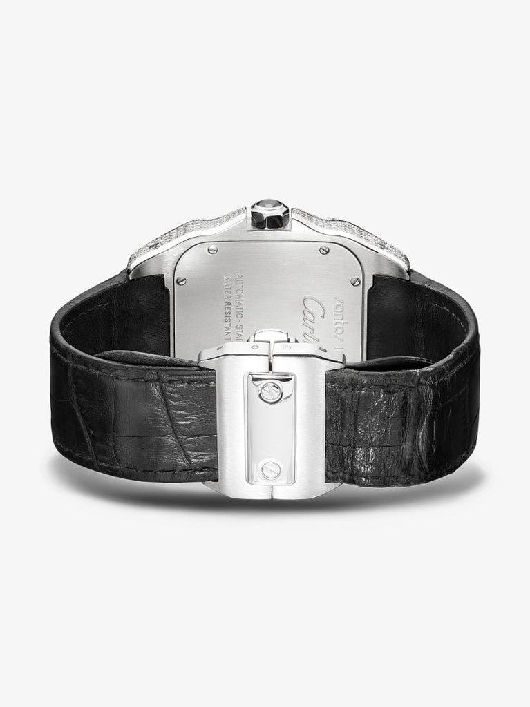 X 777 Pre-owned Santos 100 Xl Watch