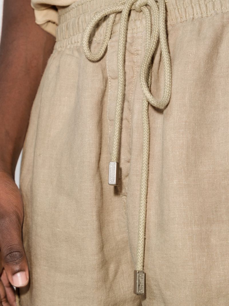 Baie Linen Cargo Shorts