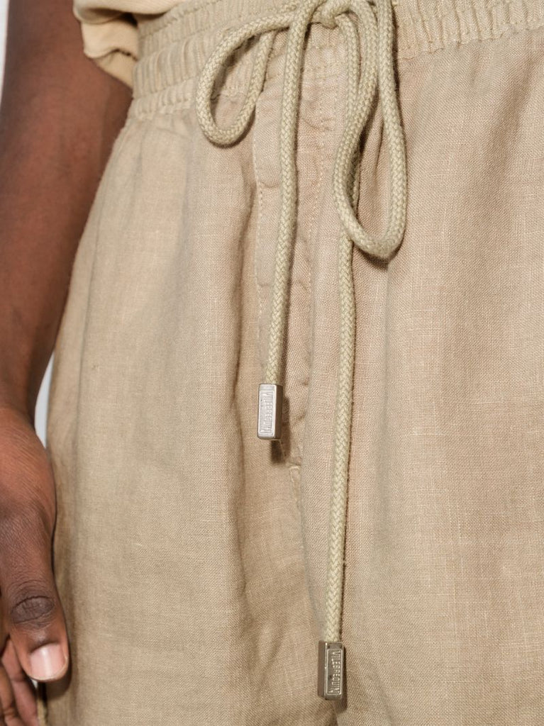 Baie Linen Cargo Shorts
