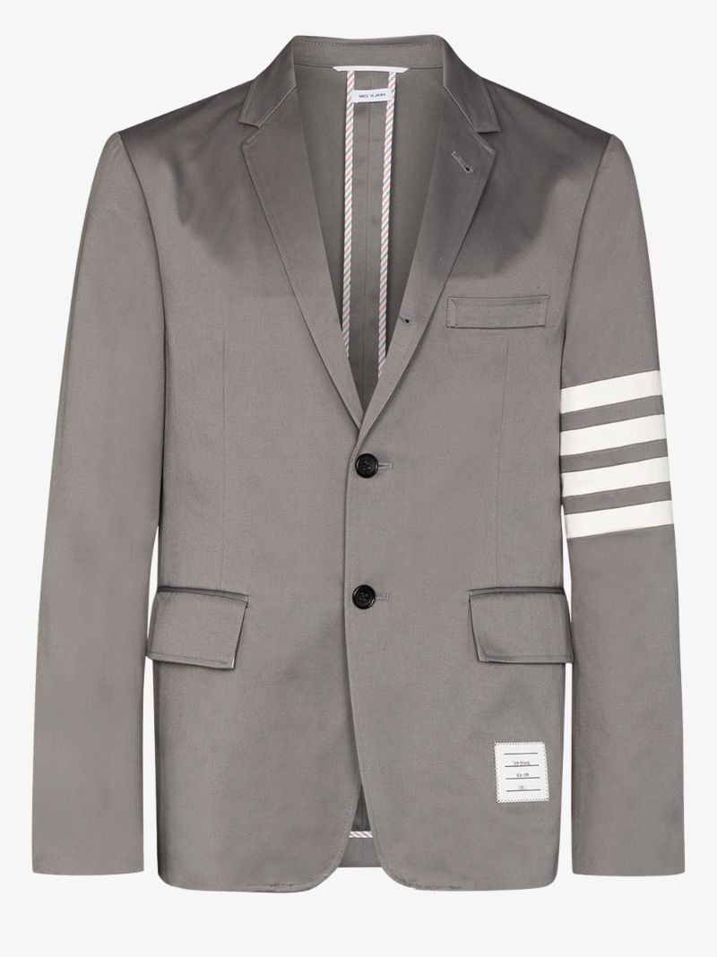 4-bar Single-breasted Blazer