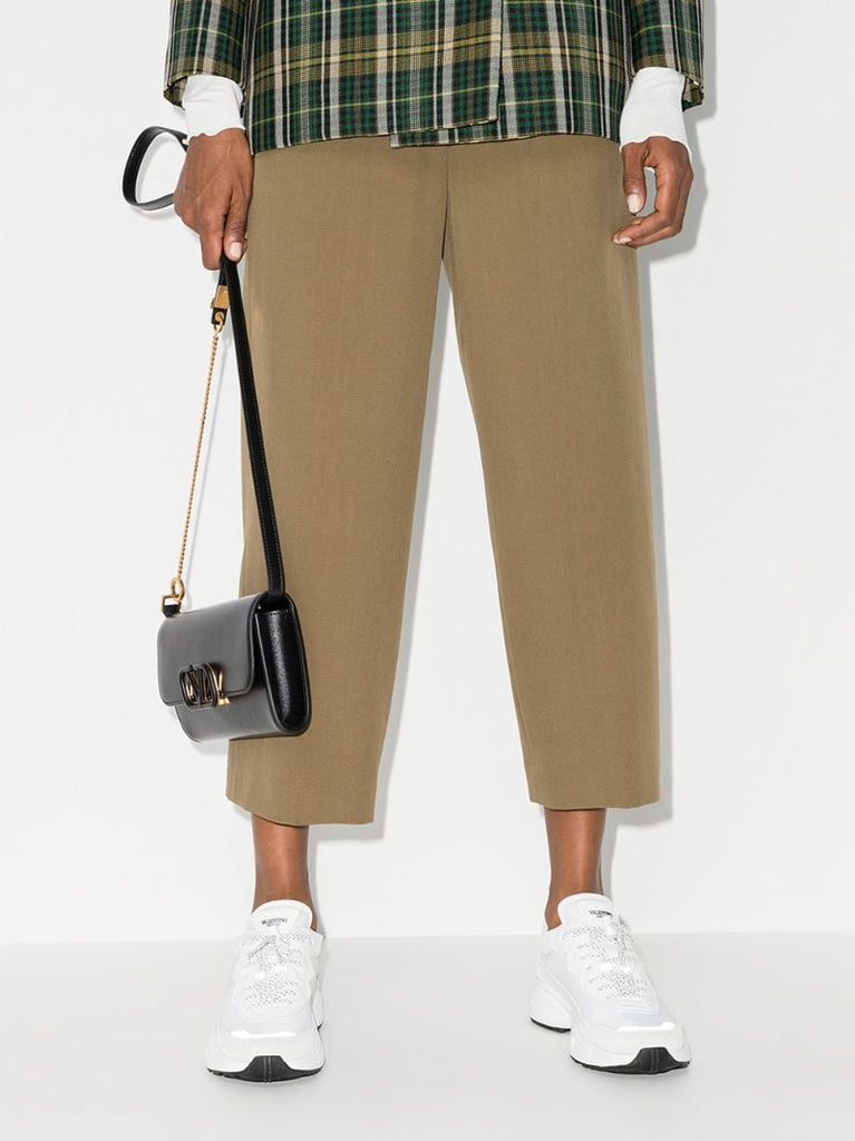 White Shegoes Contrast Panel Sneakers