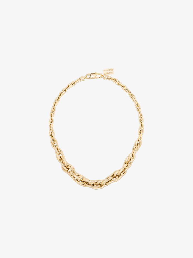 14k Yellow Gold Small Link Necklace