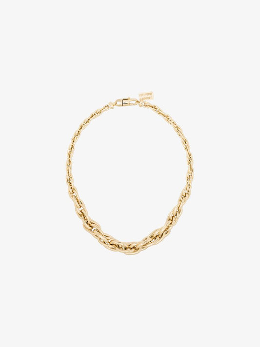 14k Yellow Gold Small Link Necklace