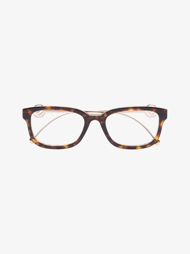 Brown F Is Fendi Tortoiseshell Glasses