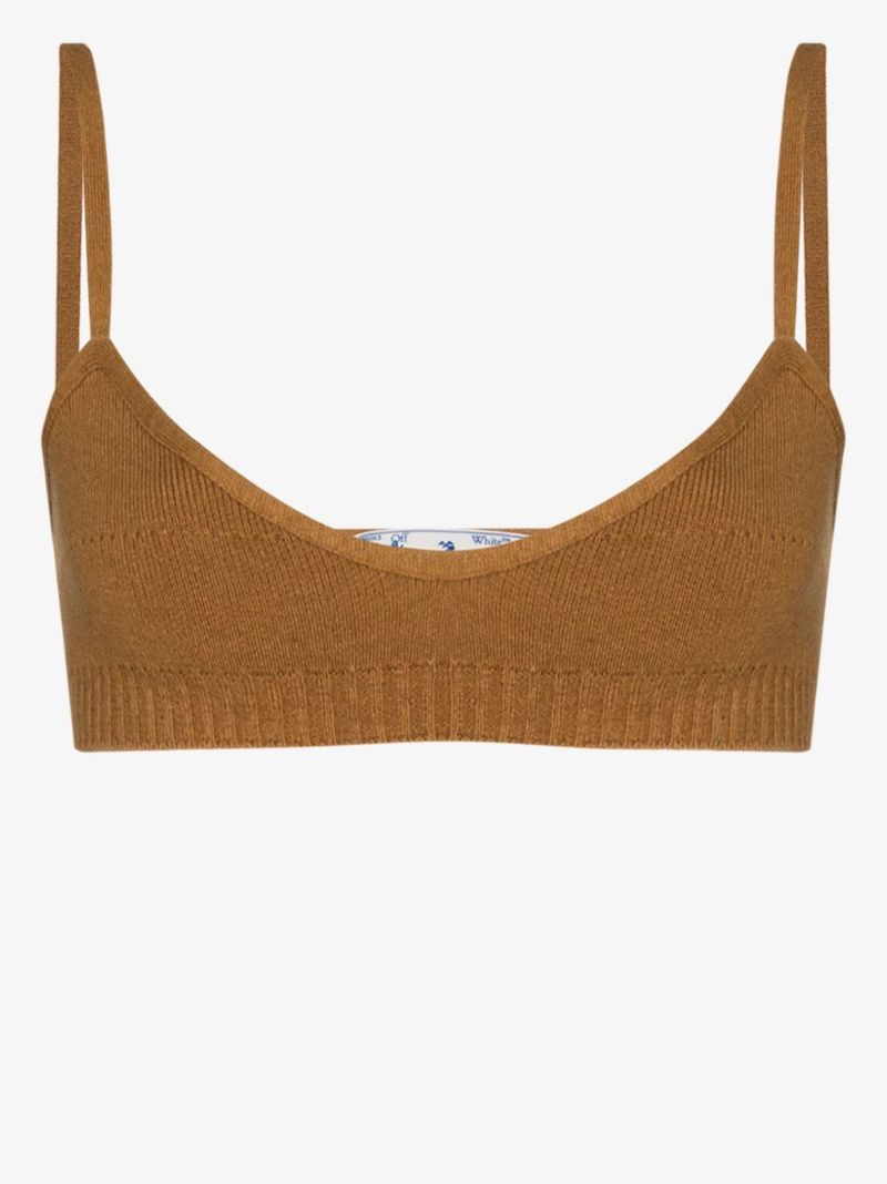 Fine-knit Strappy Bralette
